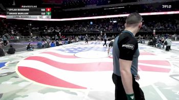 Cons. Round 1 - Drake Mueller, Faulkton Area vs Dylan Buseman, Parker