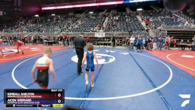 59 lbs Cons. Round 2 - Kimball Shelton, Bridger Valley Bruins Wrestling vs Aicen Gerrard, Evanston Elite Wrestling Club