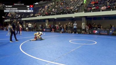 80 lbs Cons. Sub-quarters - RJ Shay, Pennsylvania vs Kanin Kumfer, Interior Grappling Academy
