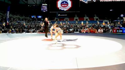 120 lbs Cons. Quarters - Angelina Gochis, Illinois vs Lilly Quintanilla, Wyoming