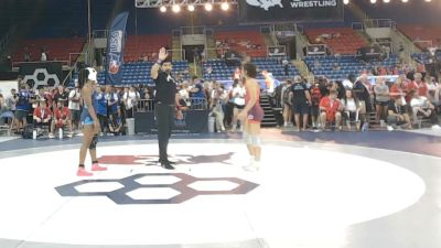 125 lbs Cons. Quarters - Raenah Smith, Pennsylvania vs Nevada Wildheart, Tennessee