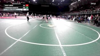138 lbs Cons. Round 1 - Riley Arias, Calaveras vs Christian Schutte, Granite Bay