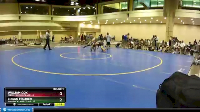 120 lbs Round 4 (10 Team) - William Cox, Perry Meridian Silver vs Logan ...