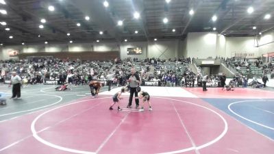 54 lbs Round Of 32 - Auggie Mecham, Truckee WC vs Preston Sheeks, Gold Rush Wrestling