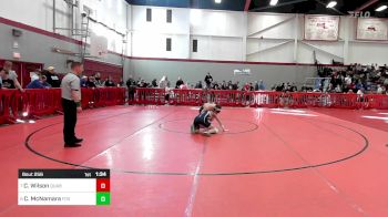 152 lbs Consi Of 8 #2 - Cole Wilson, Quabbin vs Connor McNamara, Foxborough
