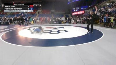 132 lbs Champ. Rd Of 32 - Marco Loss, PA vs Benjamin DeForest, ND