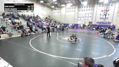 85 lbs Round 4 (8 Team) - Dom Russo, Nashville Catholic Wrestling vs Brody Marion, Iron Knights Wrestling Club