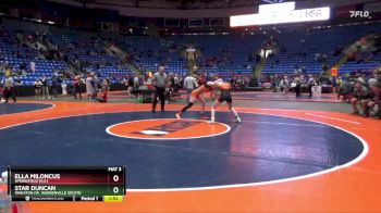 115 lbs Cons. Round 2 - Star Duncan, Wheaton (W. Warrenville South) vs Ella Miloncus, Springfield (H.S.)