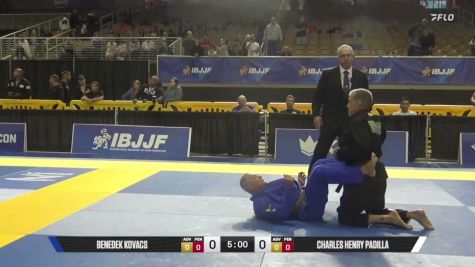 Charles Henry Padilla vs Benedek Kovacs 2026 Pan Jiu Jitsu IBJJF Championship