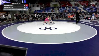 144 lbs Champ. Rd Of 128 - Kieran Beach, MI vs Jonas Stock, OR