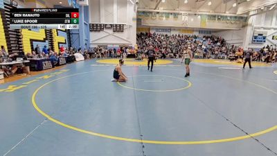 175 lbs Quarterfinal - Ben Ranauto, Salesianum vs Luke Spoor, Saint Marks H S