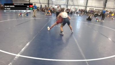 Elite 141 lbs Champ. Round 2 - Blake Engel, Coe vs Ty Fink, Wisconsin-Eau Claire