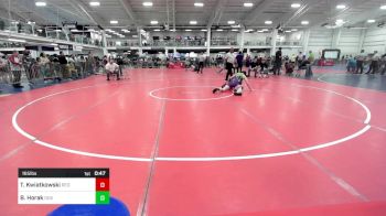 165 lbs 5th Place - Trever Kwiatkowski, Red Roots WC vs Brayden Horak, Ddk Wc