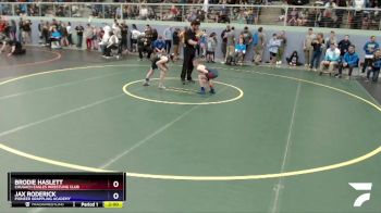 82 lbs Round 3 - Brodie Haslett, Chugach Eagles Wrestling Club vs Jax Roderick, Pioneer Grappling Academy