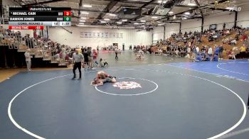 157 lbs Cons. Round 3 - Michael Cain, Wabash vs Damion Jones, Huntingdon