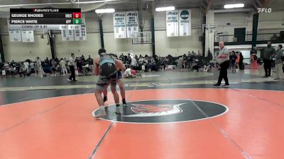 184 lbs Consi Of 8 #1 - George Rhodes, Drexel - UNATT vs Pierce White, App State - UNATT