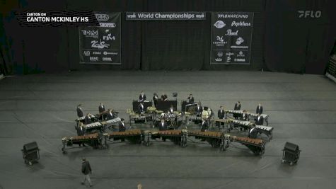 Canton McKinley HS "Canton OH" at 2025 WGI Percussion/Winds World Championships