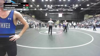 120 lbs Champ. Round 1 - Jackson Hermann, Wichita-Bishop Carrol vs Xavier Sepesi, Kansas City - Sumner Academy HS