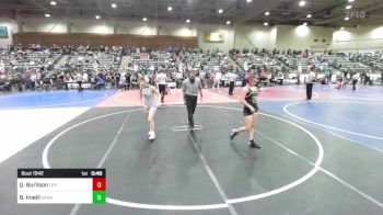 88 lbs Consi Of 8 #2 - Ryker Voss, Roseburg May Club vs Diesel Clark, Ruby Mountain WC