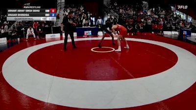 55kg Quarterfinal - Arhant Abhay Singh Sidhu, Canadian Mal Wrestling vs Jhujar Dhindsa, Matmen Wrestling Club