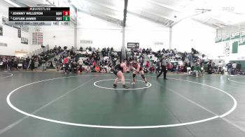 190 lbs Semifinal - Johnny Williston, North Haven vs Cayleb James, Portland/Cromwell
