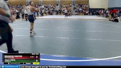 174 lbs Cons. Round 2 - Brandon Meister, UW-Eau Claire vs Mack Piehl, Harper CC