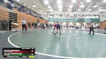 165 lbs Consolation 1st - Caleb Dandeneau, Steele Canyon vs Nolan Steinkellner, Chaparral