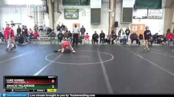 92 lbs Finals (2 Team) - Luke Gorski, Junior Terps Xtreme vs Ignacio Villasenor, PA Alliance Black