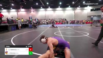 174 lbs C Of 16 #1 - Cael Valencia., Arizona State vs Jared Simma, Northern Iowa