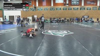 141 lbs Cons. Round 3 - Travis Juan, Skyline College vs Davonne Dixon, Mt San Antonio Community College