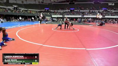 National 3-5 64 Champ. Round 1 - Landon Robertson, Poquoson Athletic Association vs Blake Reams, Smithfield Youth Wrestling