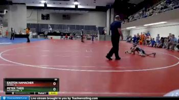 55 lbs Quarterfinals (8 Team) - Easton Hamacher, Becker vs Peter Theis, Holdingford