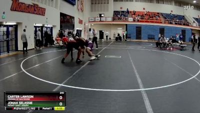 215 lbs Cons. Round 3 - Carter Lawson, Friends Of Baltimore vs Jonah Selassie, Mount Saint Joseph