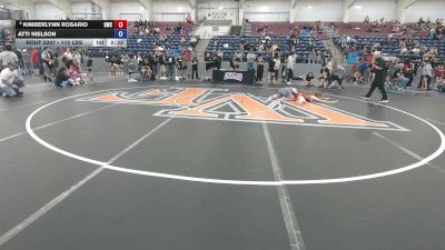 115 lbs Cons. Sub-quarters - Kimberlynn Rosario, Driller Wrestling Club vs Atti Nielson