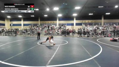 98 lbs Consi Of 16 #2 - Nico Rangel, Big Game Mt vs Royce Amavizca, Ocrtc