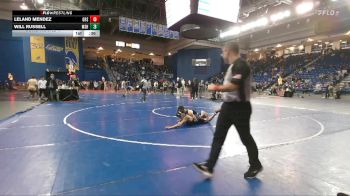 120 lbs Cons. Round 4 - Leland Mendez, Grassfield vs Will Russell, Manhasset Sr HS