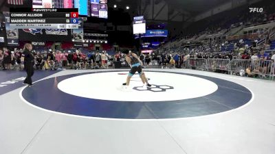 138 lbs Champ. Rd Of 128 - Connor Allison, MD vs Madden Martinez, CA