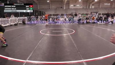 126 lbs Final - Antonio Boni, Quest School Of Wrestling Gold vs Antonio Mills, Team Shutt Van Hoven