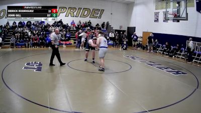 285 lbs Quarterfinal - John Gill, Butler vs Derick Rodriguez, Shaler