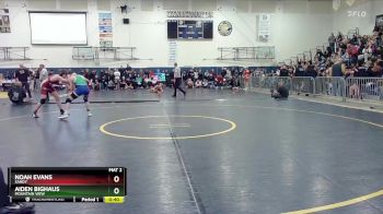 132 lbs Cons. Round 3 - Noah Evans, Sandy vs Aiden Bighaus, Mountain View