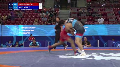 77 kg 1/8 Final - Masoud Kavousi Ghafi, Iran vs Tornike Mikeladze, Georgia