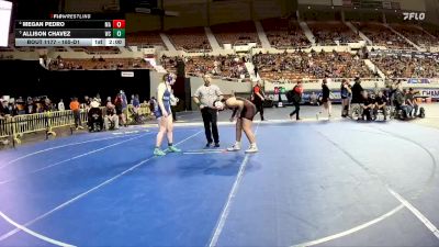 185-D1 Quarterfinal - Allison Chavez, Westview High School vs Megan Pedro, Maricopa High School