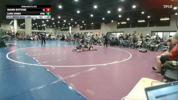 132 lbs Semifinal - Gianni Bottone, Charleston RTC vs Luke Jones, Wolf Pack Wrestling Club