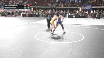 D 1 113 lbs Cons. Round 5 - William Roniger, Jesuit vs Brock Breaux, Holy Cross