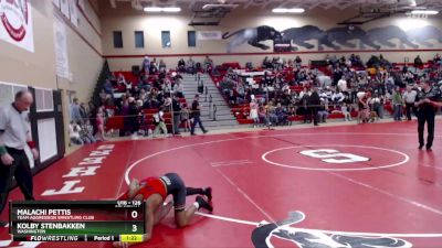 126 lbs Semifinal - Kolby Stenbakken, Washington vs Malachi Pettis, Team Aggression Wrestling Club