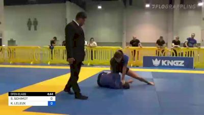 STEPHANIE SCHIMDT vs KELLY LELEUX 2022 American National IBJJF Jiu-Jitsu Championship