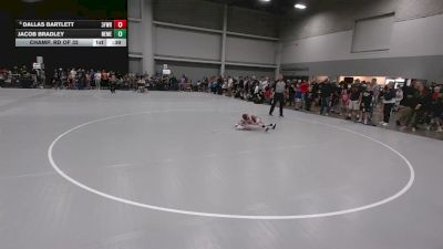 53 lbs Champ. Rd Of 32 - Jacob Bradley, New Mexico vs Dallas Bartlett, 3F Wrestling