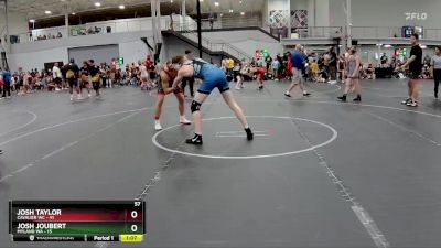 165 lbs Round 5 (8 Team) - Josh Taylor, Cavalier WC vs Josh Joubert, Myland WA