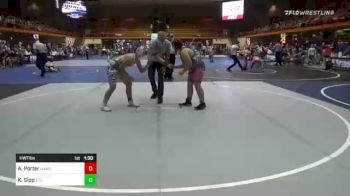 Rr Rnd 1 - Abagail Porter, Mandan Wrestling Club vs Kayden Sipp, 2TG