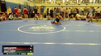 80 lbs Round 3 (6 Team) - Jaxon Sanders, Misfits United vs Grant Cherry, Finger Lakes Elite